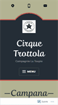 Mobile Screenshot of cirque-trottola.org